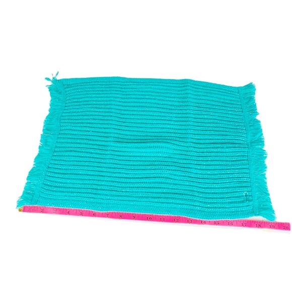 NEW American Girl Camp Hangout BLANKET 19x12 Green Knit Throw Bedding Accessory - Picture 6 of 8